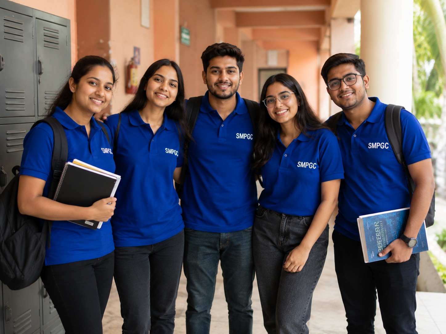 Students on campus at Stani Memorial P.G. College